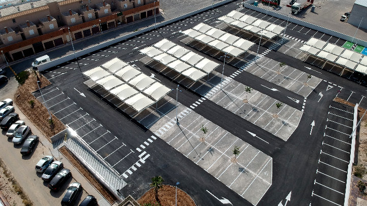 La Comunidad abre al público el nuevo parking de La Manga con 279 plazas de aparcamiento gratuito